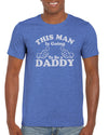 The Red Garnet This Man Is Going To Be A Daddy T-Shirt Gift Idea For Men - Funny Dad Gag Gift