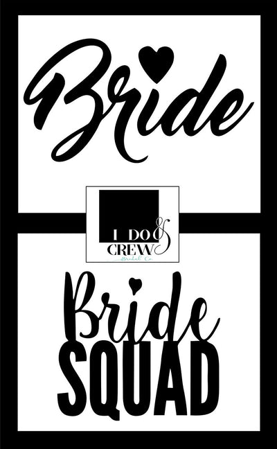 Bridal Party T-Shirts For Bride Bachelorette Maid Of Honor Bride Squad Barbie