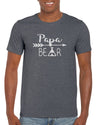 The Red Garnet Papa Bear Indian Arrow Teepee Graphic T-Shirt Gift Idea For Men