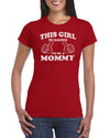 The Red Garnet This Girl Is Going To Be A Mommy T-Shirt Gift Idea - Birthday Present