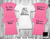 Bridal Party T-Shirts For Bride Bachelorette Maid Of Honor Bride Squad