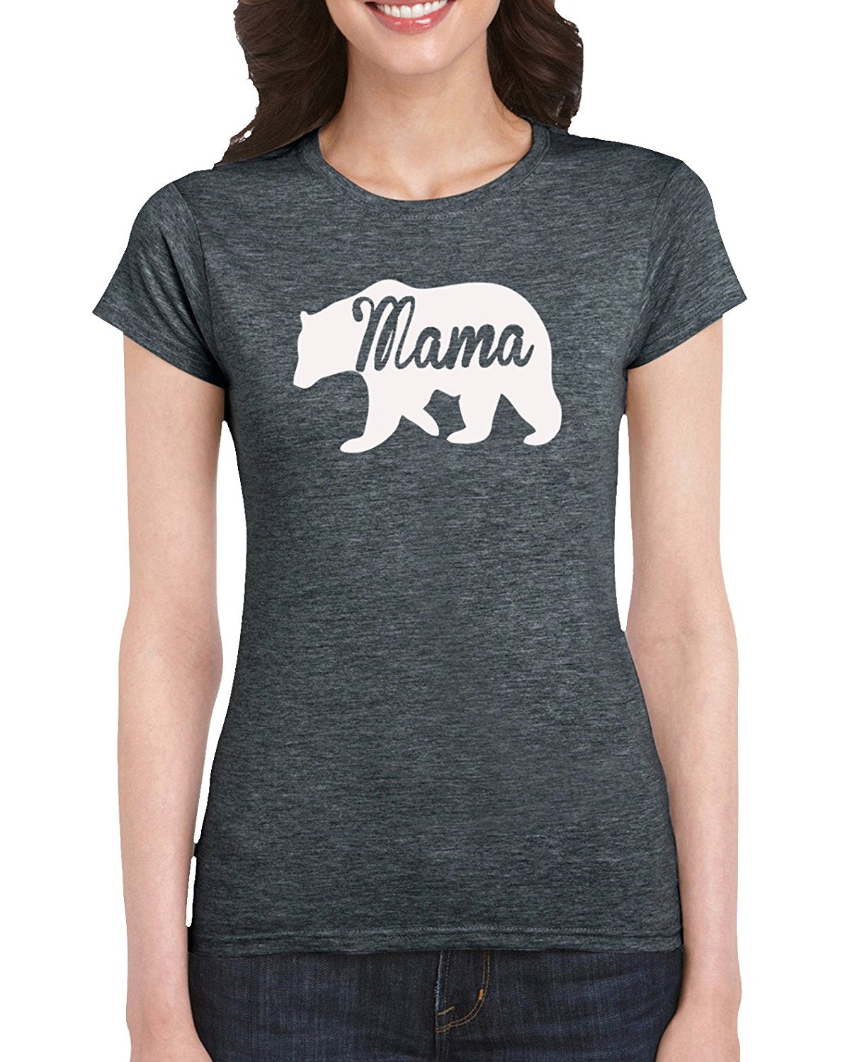 Mama Bear Shirt Arrow Graphic Tee Gift for Mom 