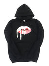 Kylie Jenner Melting Lips Cosmetics Official Merch Hoodie (Pullover)