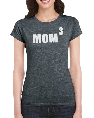 Mom To The Third Power T-Shirt Gift Idea For Women