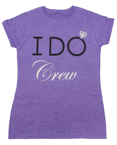 I Do Crew Bridal Party T-Shirts For Bride Maid Of Honor Bride Bridesmaids
