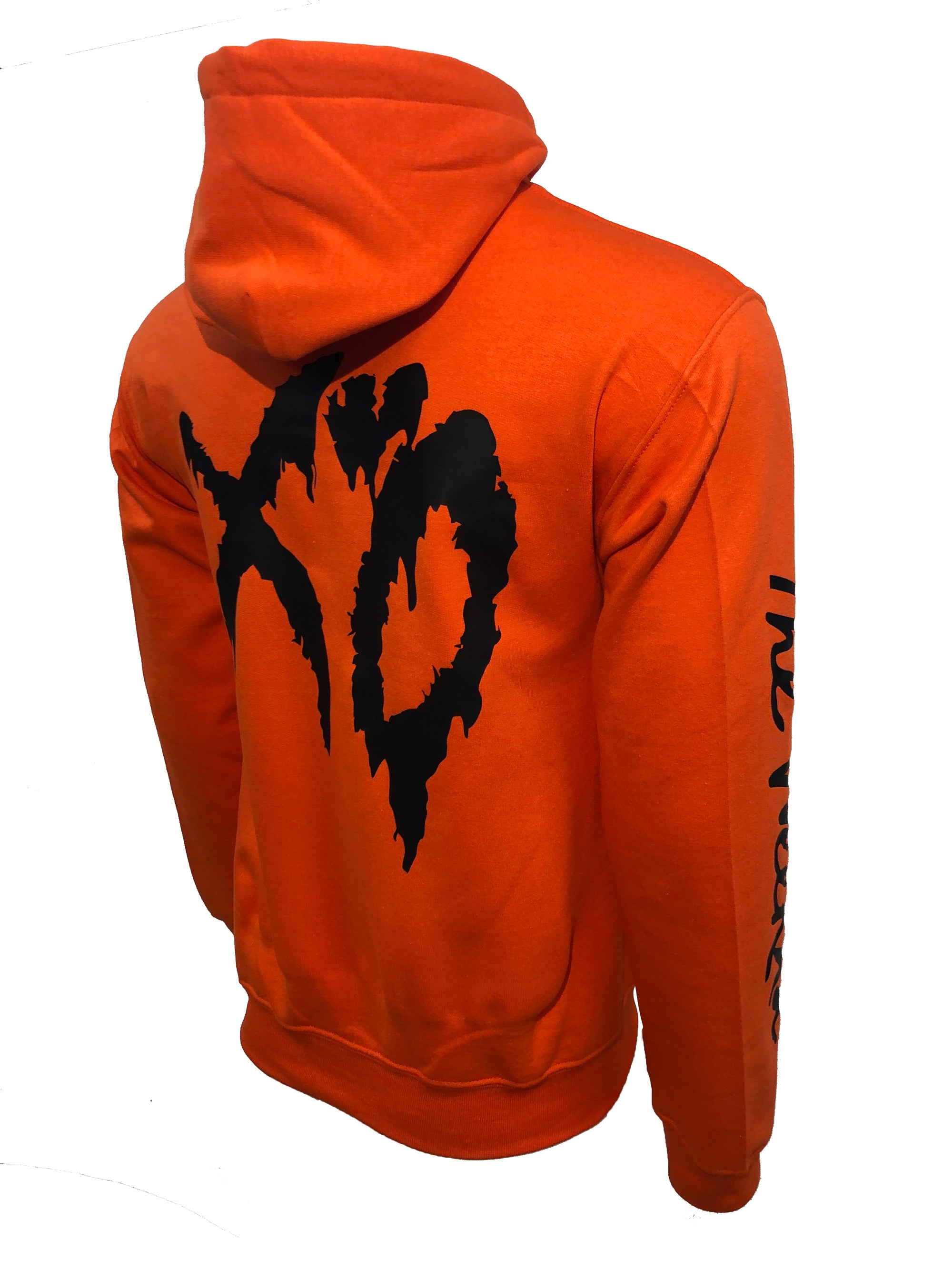 The Weeknd XO Hoodie Legend Of The Fall (Coral/Teal Logo) - Custom City