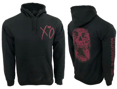 The Weeknd XO Saturnal Red Skull Hoodie